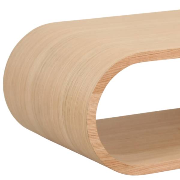 Couchtisch Two Colour Echtholzfurnier - Esche Hell