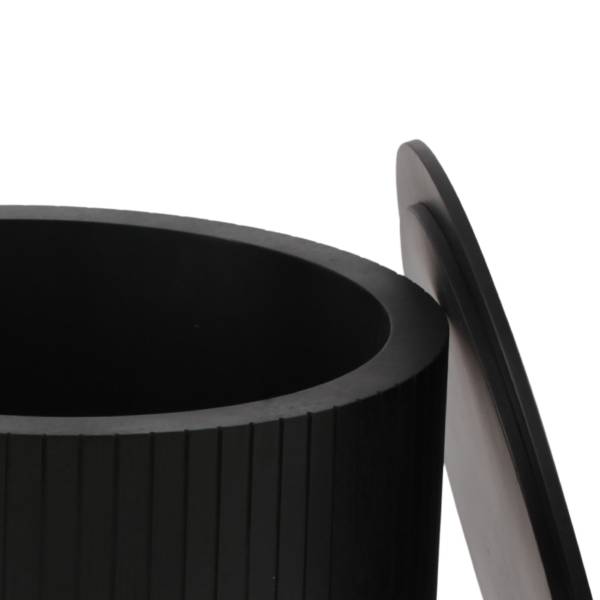 Set di 2 tavolini Moween Impiallacciato in vero legno - Frassino nero