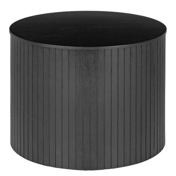 Set di 2 tavolini Moween Impiallacciato in vero legno - Frassino nero