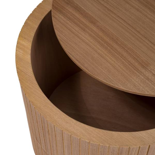 Couchtisch Moween 2er-Set Echtholzfurnier - Esche Hell