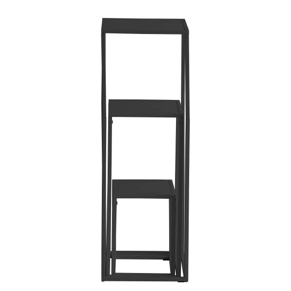 Set di 3 tavolini Romney Nero