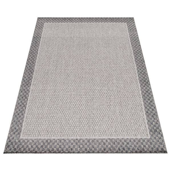 Tappeto da esterno Aruba E Polipropilene / Poliestere - Crema - 80 x 150 cm