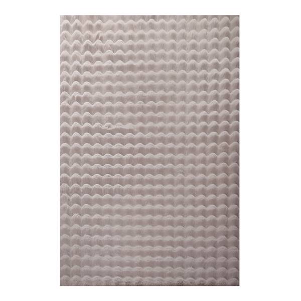 Tappeto a pelo lungo Ambiance poliestere - Beige - 80 x 150 cm