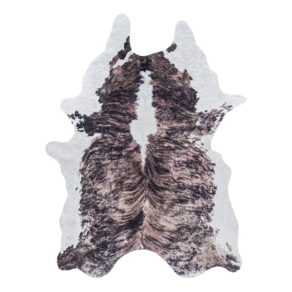 Fellteppich Etosha Typ C Polyester - Braun - 150 x 200 cm