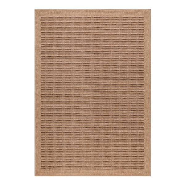 Passatoia Dhaka D Polipropilene / Poliestere - Beige / Nero