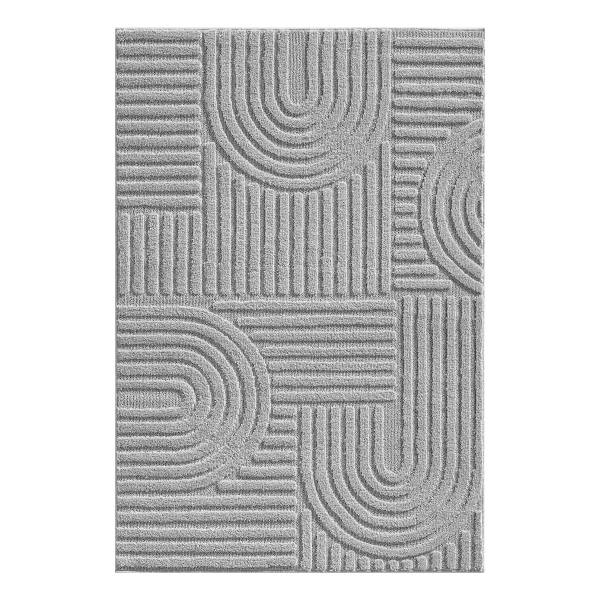 Läufer Art Polypropylene / Polyester - Silber