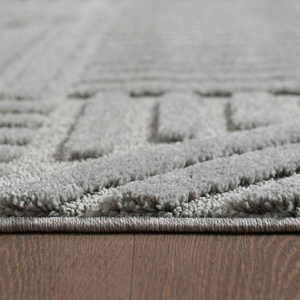 Läufer Art Polypropylene / Polyester - Silber