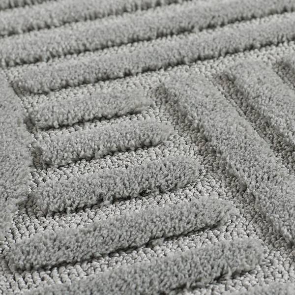 Läufer Art Polypropylene / Polyester - Silber