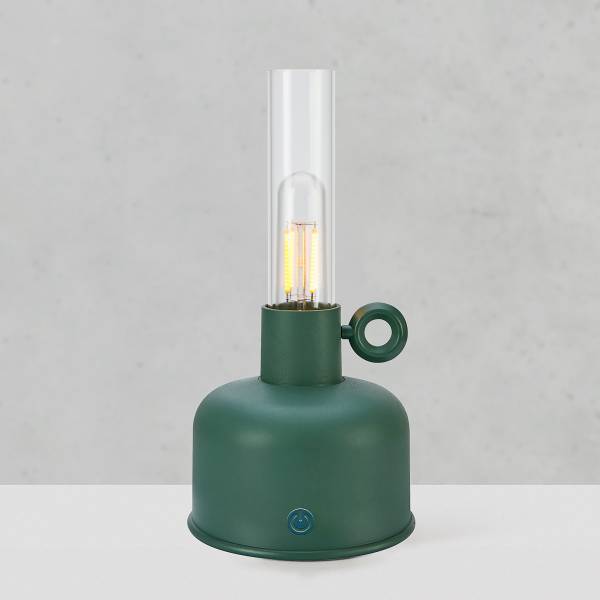 LED-Tischlampe Astrid Polycarbonat - 1-flammig - Grün