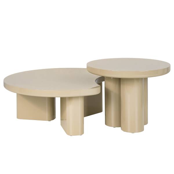Couchtisch Frazier Hochglanz Crema