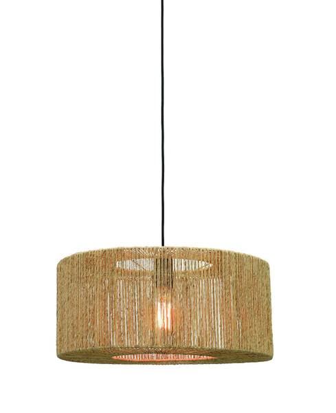 Pendelleuchte Iguazu Typ A Jute - Beige - 1-flammig