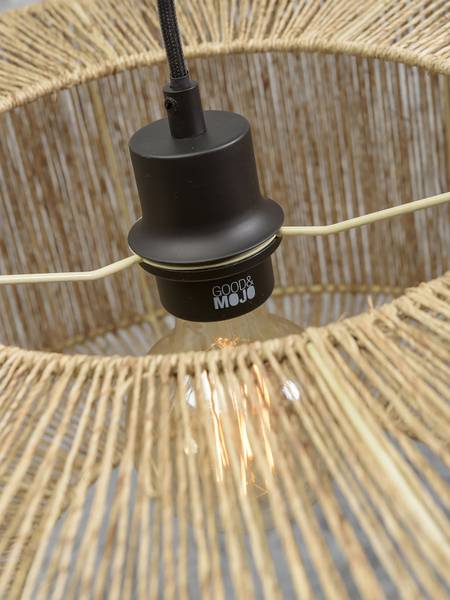 Pendelleuchte Iguazu Typ A Jute - Beige - 1-flammig