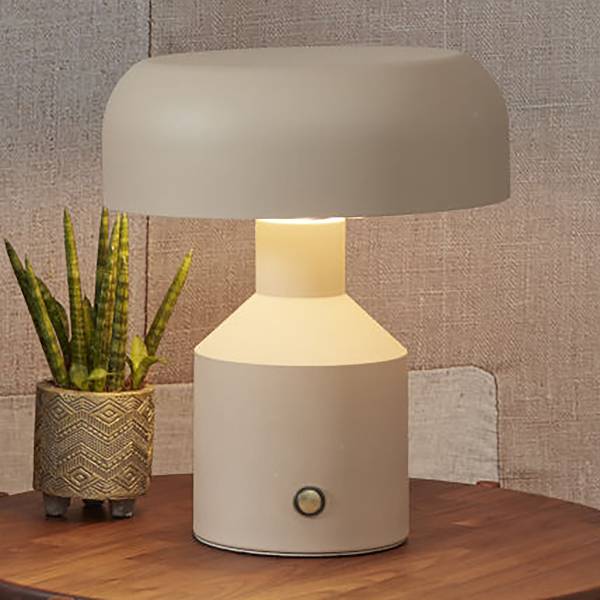 Tafellamp Porto type A ijzer - 1-lichts - beige