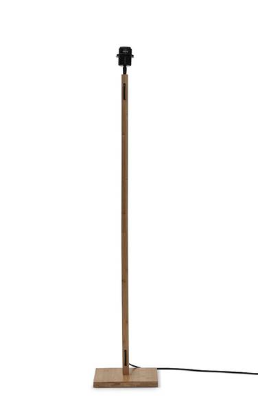 Vloerlamp Java type H bamboe - beige/ zwart - 1-lichts