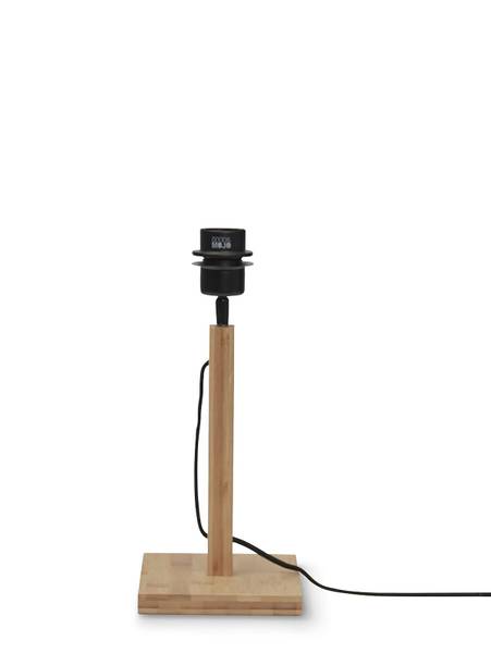 Tischleuchte Tanami Bambus - Beige - 1-flammig