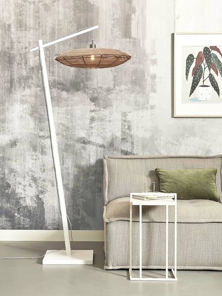 Staande lamp Tanami type A bamboe - beige - 1-lichts