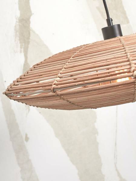 Staande lamp Tanami type A bamboe - beige - 1-lichts