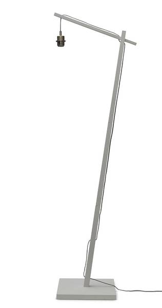 Staande lamp Tanami type A bamboe - beige - 1-lichts