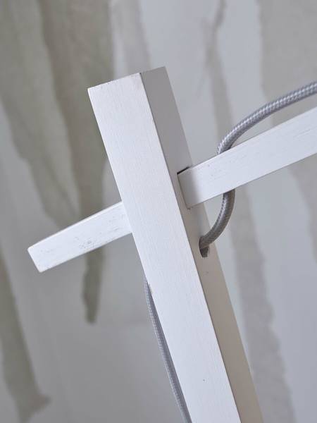 Staande lamp Tanami type A bamboe - beige - 1-lichts