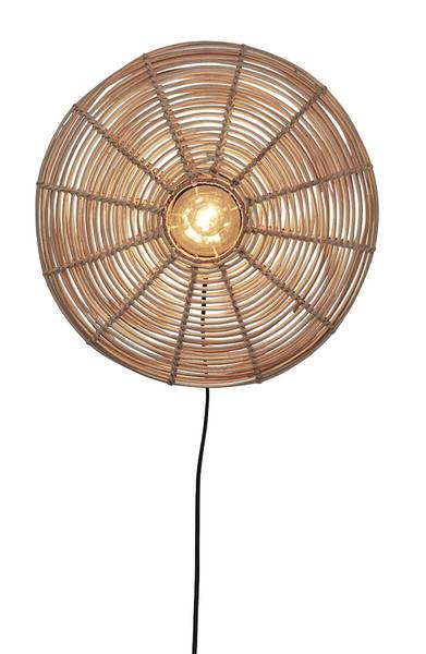 Wandlamp Tanami type C bamboe - beige - 1-lichts