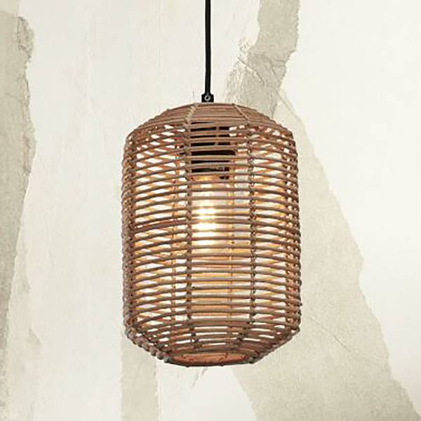 Lampada a sospensione Tanami Rattan - beige - 1 punto luce