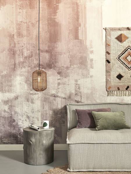 Lampada a sospensione Tanami Rattan - beige - 1 punto luce