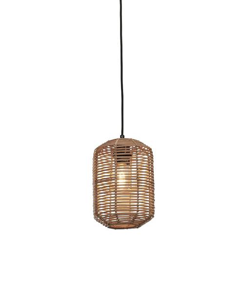 Lampada a sospensione Tanami Rattan - beige - 1 punto luce