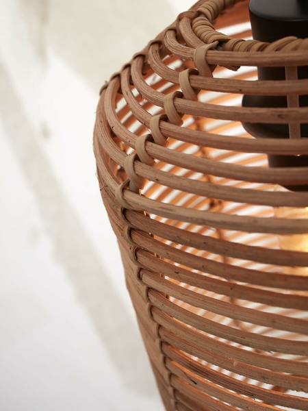 Lampada a sospensione Tanami Rattan - beige - 1 punto luce