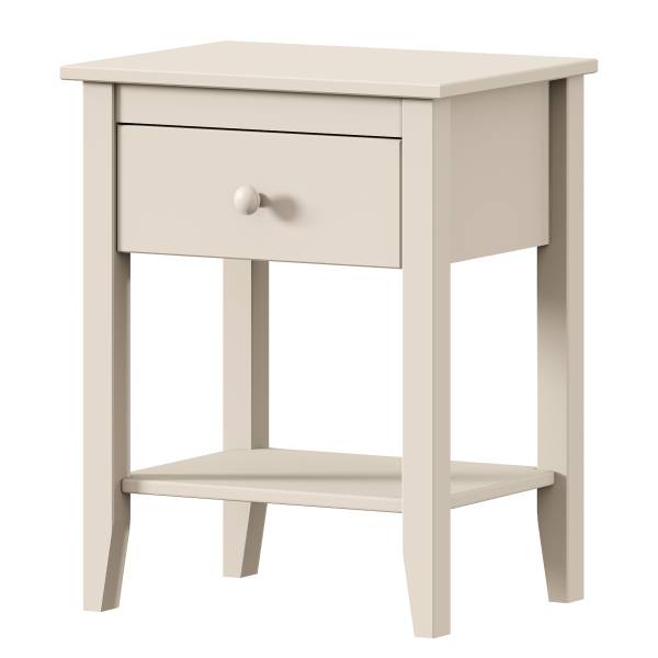 Table de chevet massive Belleria Pin massif - Cachemire