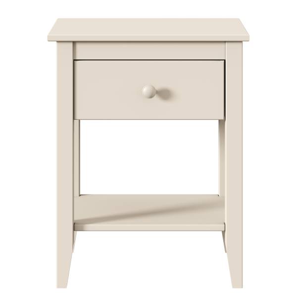 Table de chevet massive Belleria Pin massif - Cachemire