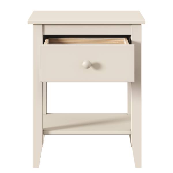 Table de chevet massive Belleria Pin massif - Cachemire