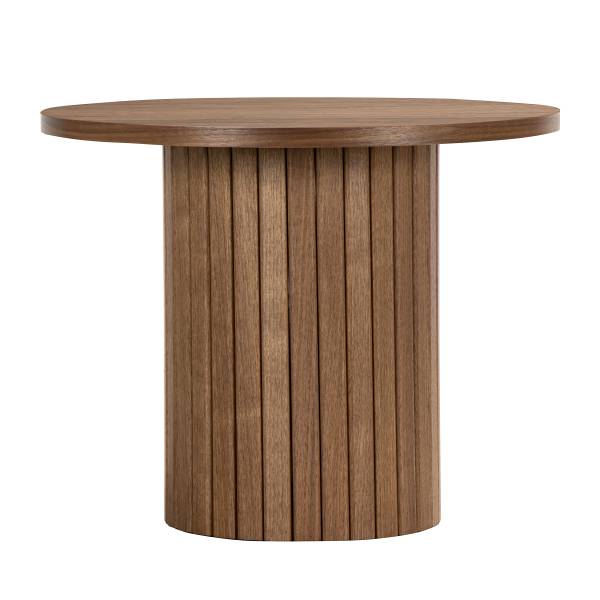Beistelltisch BARAWOH 50 cm Echtholzfurnier - Walnuss