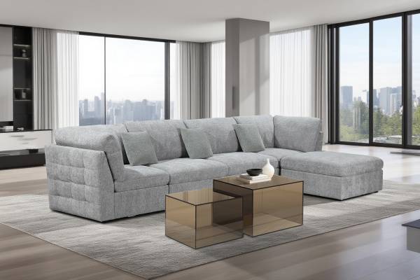 Couchtisch Crosley 2er-Set Glas - Braun