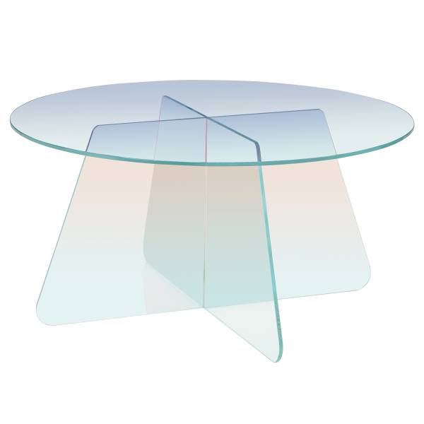 Couchtisch Windust Glas - Pastell