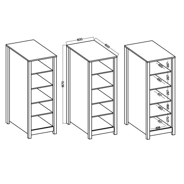 Cuisine Sicilia - Type F Gris