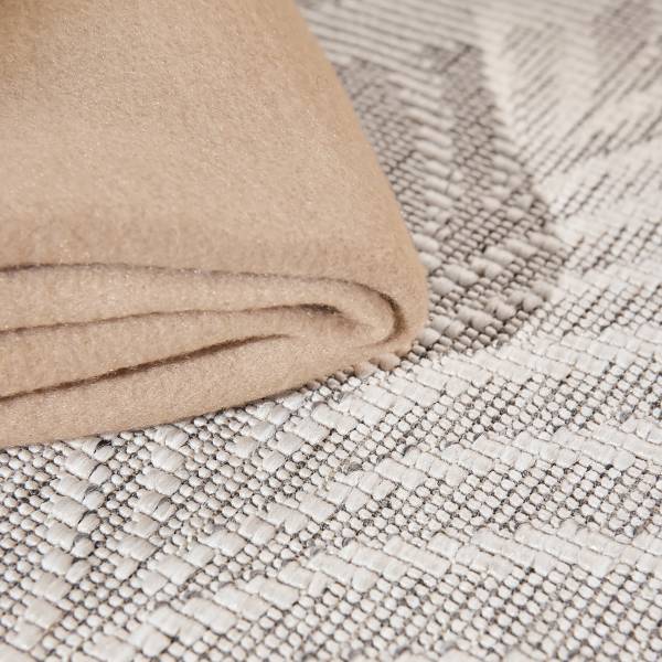 Tappeto da esterno Duet B Polipropilene - Bianco / Grigio - 120 x 170 cm
