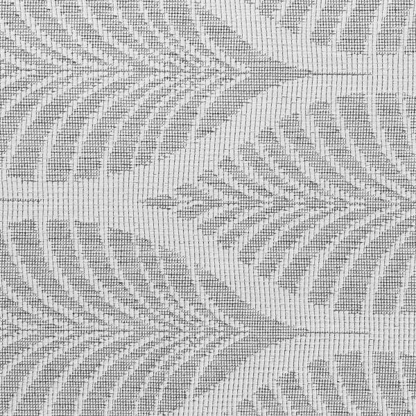 Loper Duet type B polypropeen - wit/grijs - 80 x 250 cm