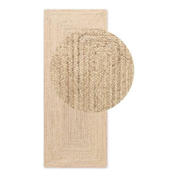 Passatoia Sharmila Iuta - Beige - 80 x 200 cm