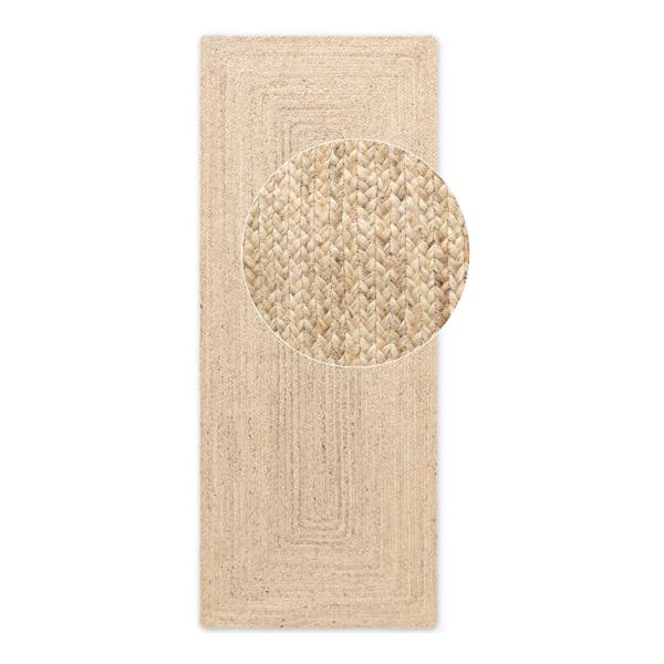 Passatoia Sharmila Iuta - Beige - 80 x 200 cm