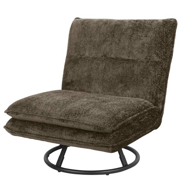 Drehsessel KELSO Chenille Sydne: Taupe
