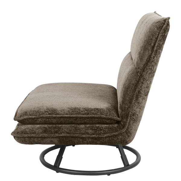 Drehsessel KELSO Chenille Sydne: Taupe