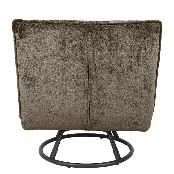 Drehsessel KELSO Chenille Sydne: Taupe