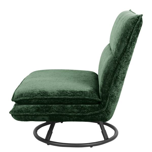 Drehsessel KELSO Chenille Sydne: Waldgrün