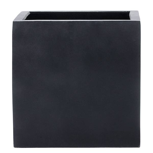 Outdoor Pflanztopf Ehdam Schwarz - 42 x 42 cm