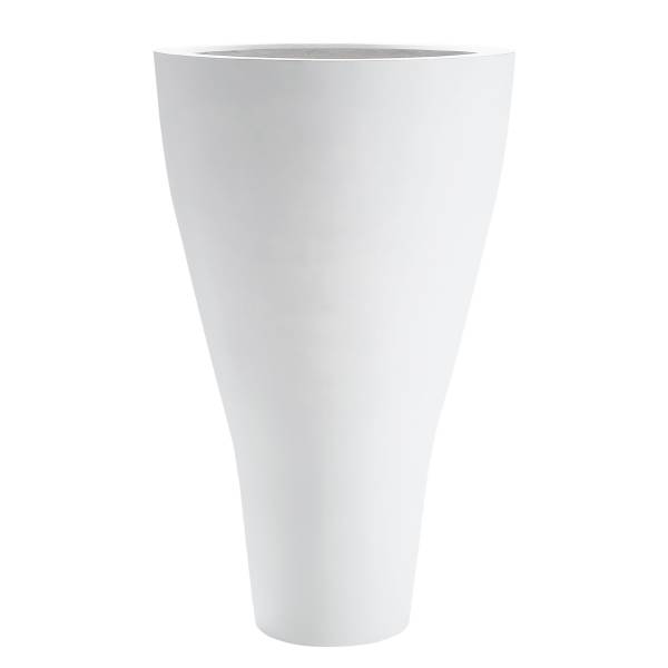 Outdoor Pflanztopf Broli Weiß - Durchmesser: 47 cm