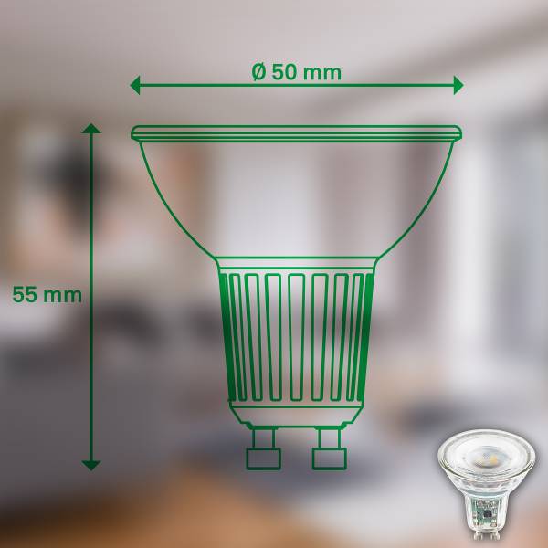 Leuchtmittel Bulba Typ F 2er-Set Klarglas - Transparent
