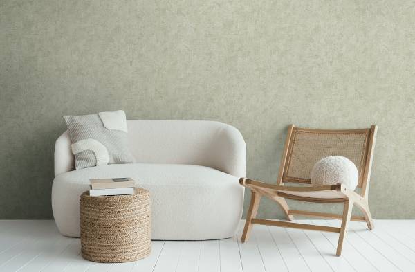 Vliesbehang Hoa Betonlook vlies - beigegroen