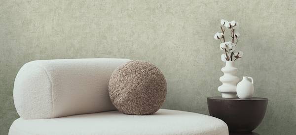 Vliesbehang Hoa Betonlook vlies - beigegroen