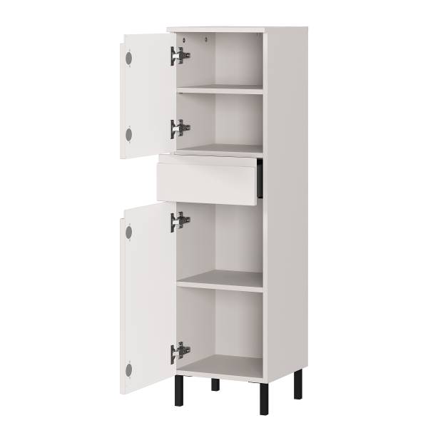 Badset Salinas 5-teilig Spiegelschrank B Inklusive Beleuchtung - Kaschmir