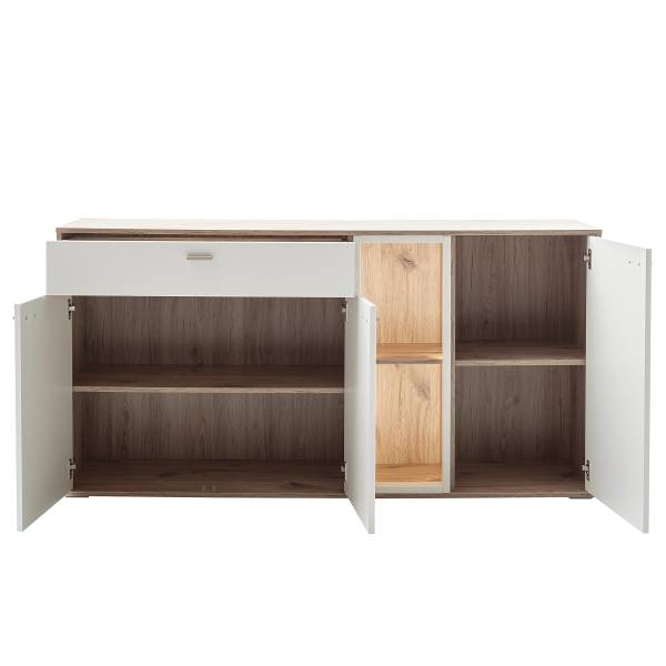 Enfilade Ghortha Blanc / Imitation chêne viking